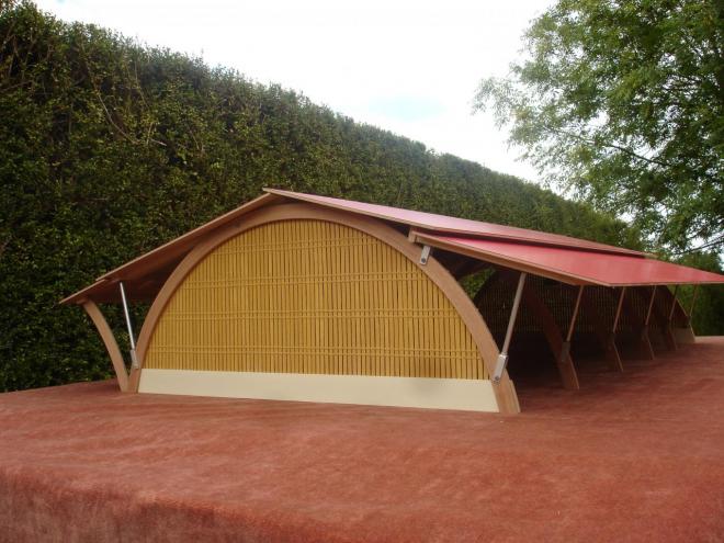 bâtiment de stockage matériel ou fourrage